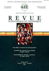 REVUE SCIENTIFIQUE ET TECHNIQUE-OFFICE INTERNATIONAL DES EPIZOOTIES雜志封面